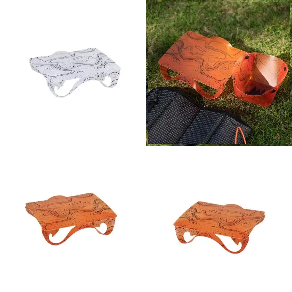 

R6FE 1/2Pcs Outdoor Vegetable Fruit Cutting Mat Camping Table Outdoor Plastic Cutting Board for Camping Accessories