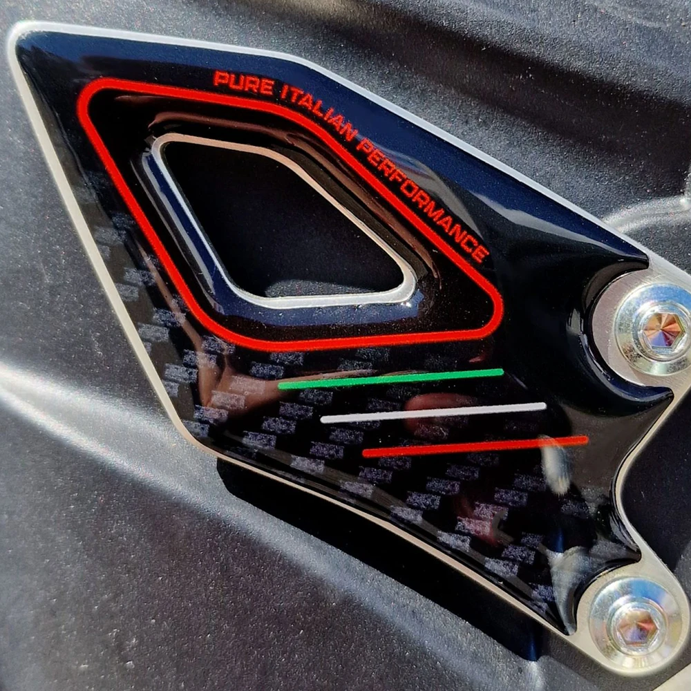 Motorcycle 3D stickers protect panigale V4S protect heel area Decorative stickers compatible with V4 V4S 2025