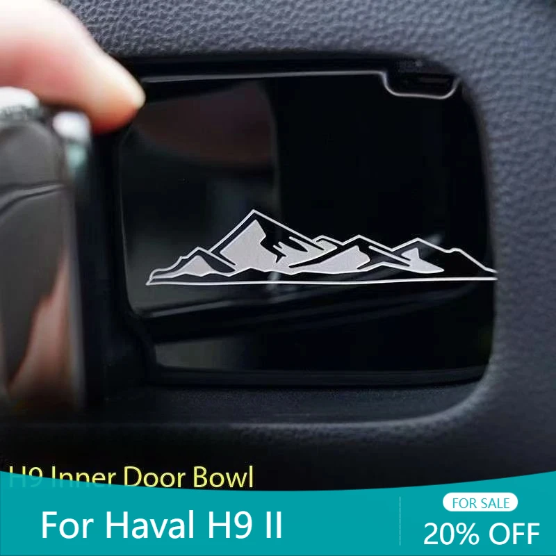 

The second-generation Haval H9 door bowl 2024 model interior modification patch decoration For new Haval H9