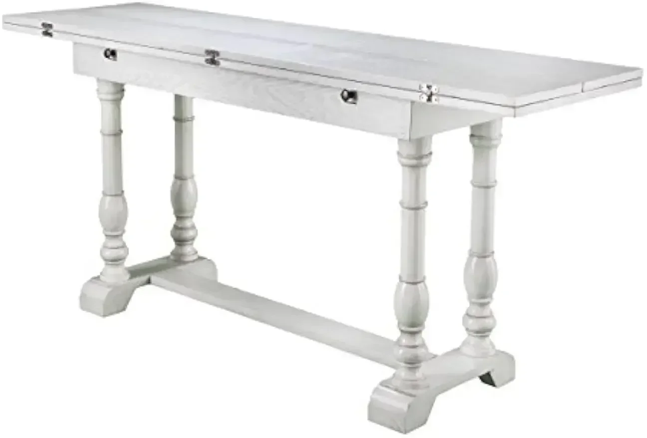 BestsellerBestsellerEdenderry Farmhouse Folding Trestle Console Dining Table, brown.
