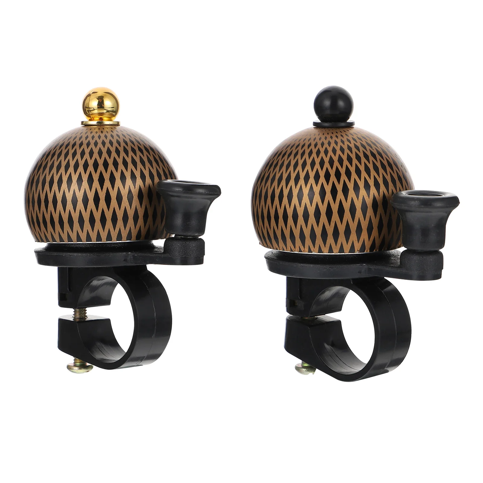 

2 Pcs Bell Aluminum Alloy Loud Clear Sound Compact Size Fits Most Handlebars Safety Warning Mountain Bike Accessory Bike