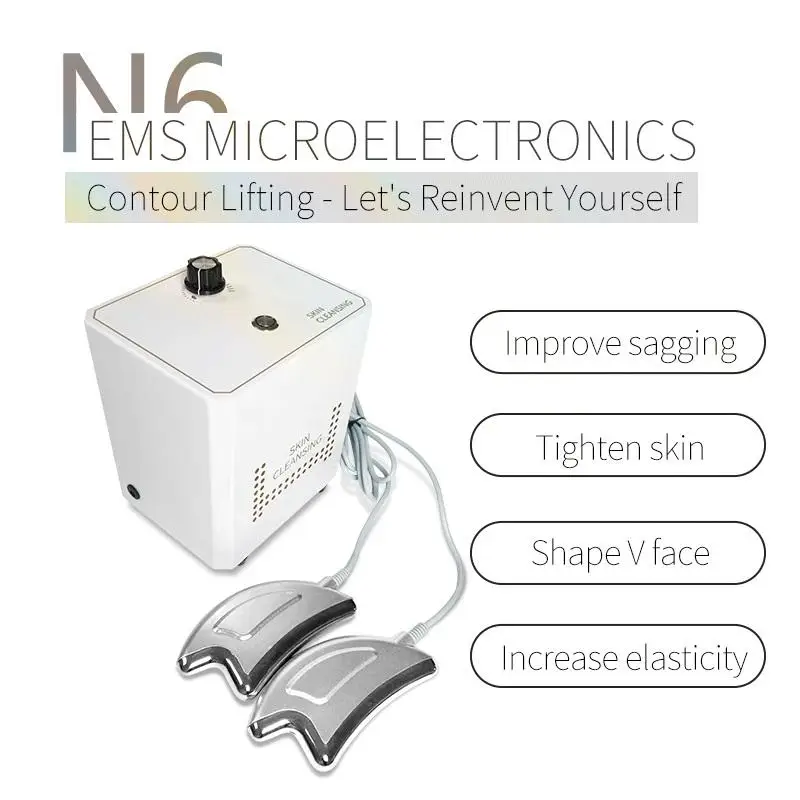 Professional Face Lifting Device Microcurrent Face Massager Face Neck Beauty Machine for Skin Tightening Wrinkle Removal