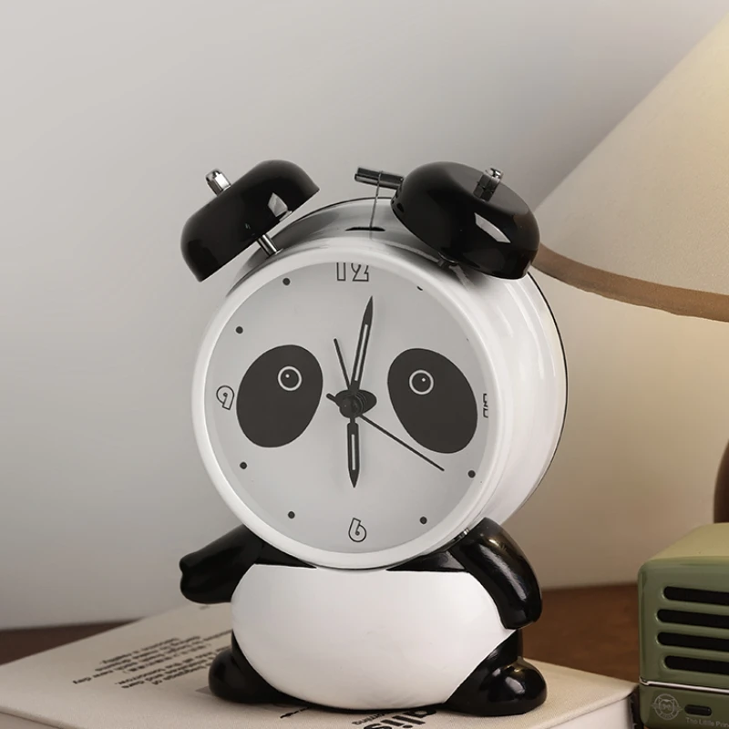 

Panda alarm clock ornaments