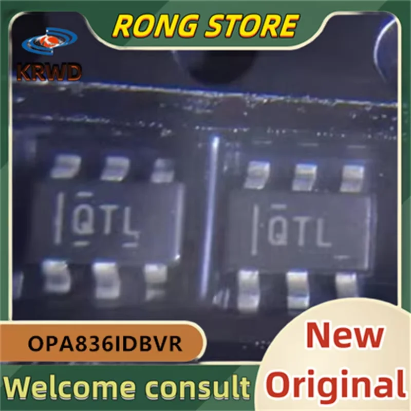 

10 шт. QTL новый и оригинальный чип IC SOT23-6 OPA836IDBVT OPA836IDBV OPA836IDB