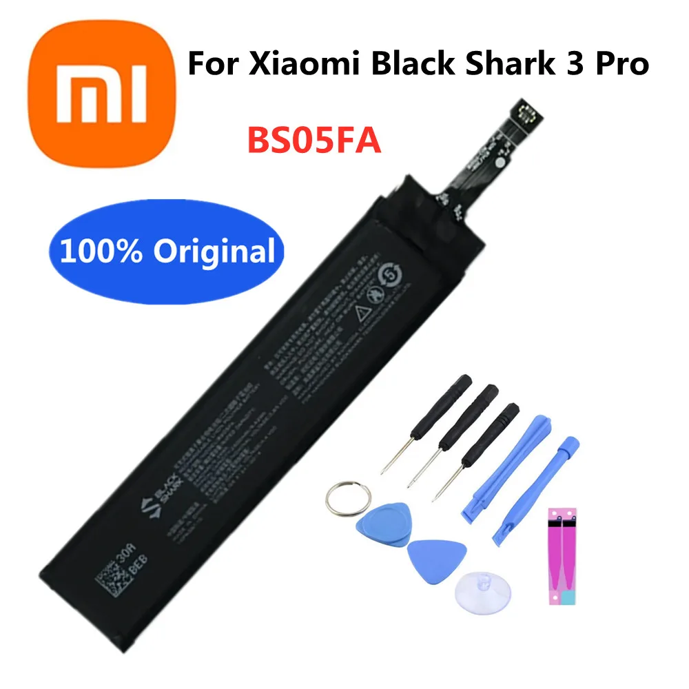 

New BS05FA Original Battery For Xiaomi Black Shark 3 Pro 3Pro Bateria 2500mAh Replacement Battery Fast Shipping +Tracking Number