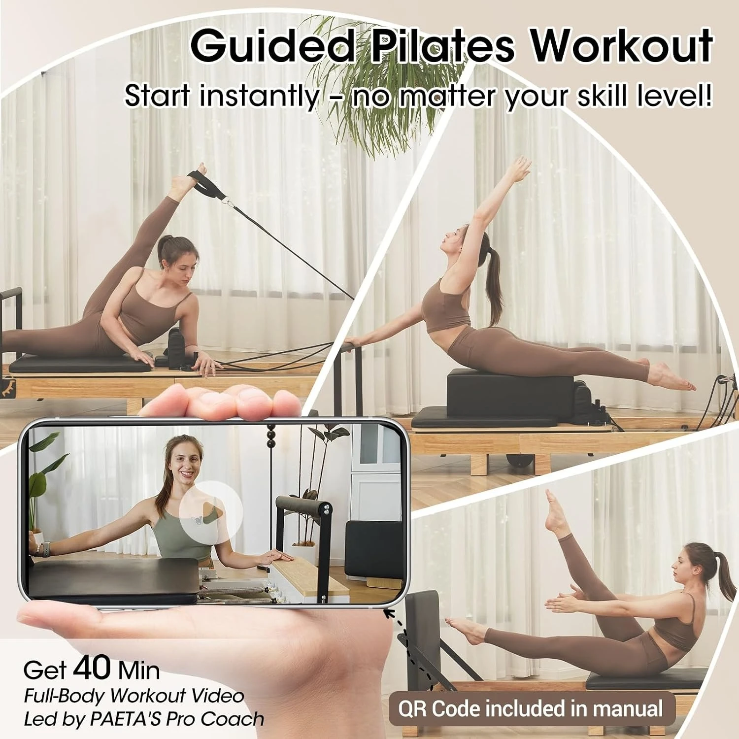 Ahşap Pilates Reformer Aleti, - Pilates Reformer Spring incelemesi ve fiyatı