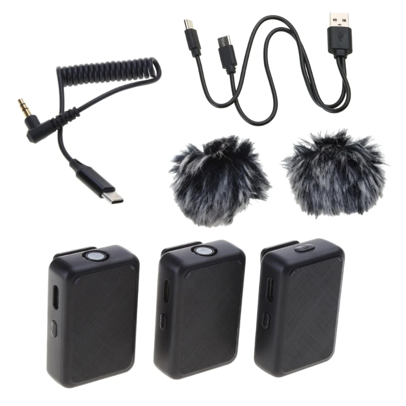 R91A ميكروفون خارجي متعدد الاتجاهات مزود بخاصية إلغاء الضوضاء على شكل مكعب صغير للعمل 2 3 4
