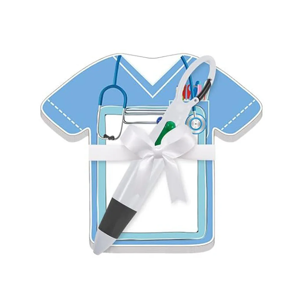 1 шт. функциональные подарки для медсестры, практичный портативный универсальный блокнот для медсестры, уникальный липкий блокнот для студентов-медсестер