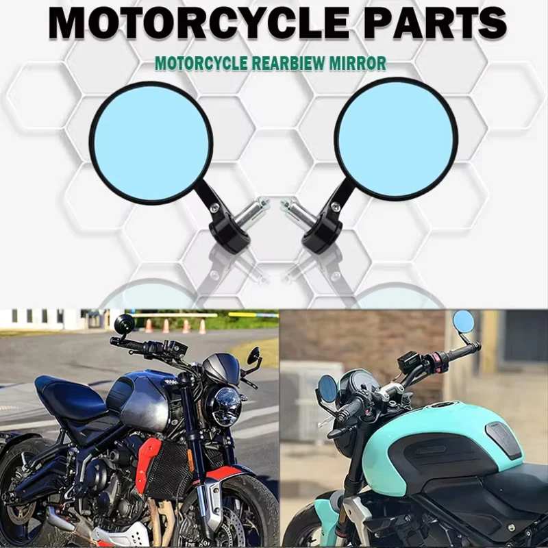

Для Triumph Trident660 T100 T120 trident 660 TRIDENT660 зеркала на руль мотоцикла зеркало на руле концы бокового зеркала