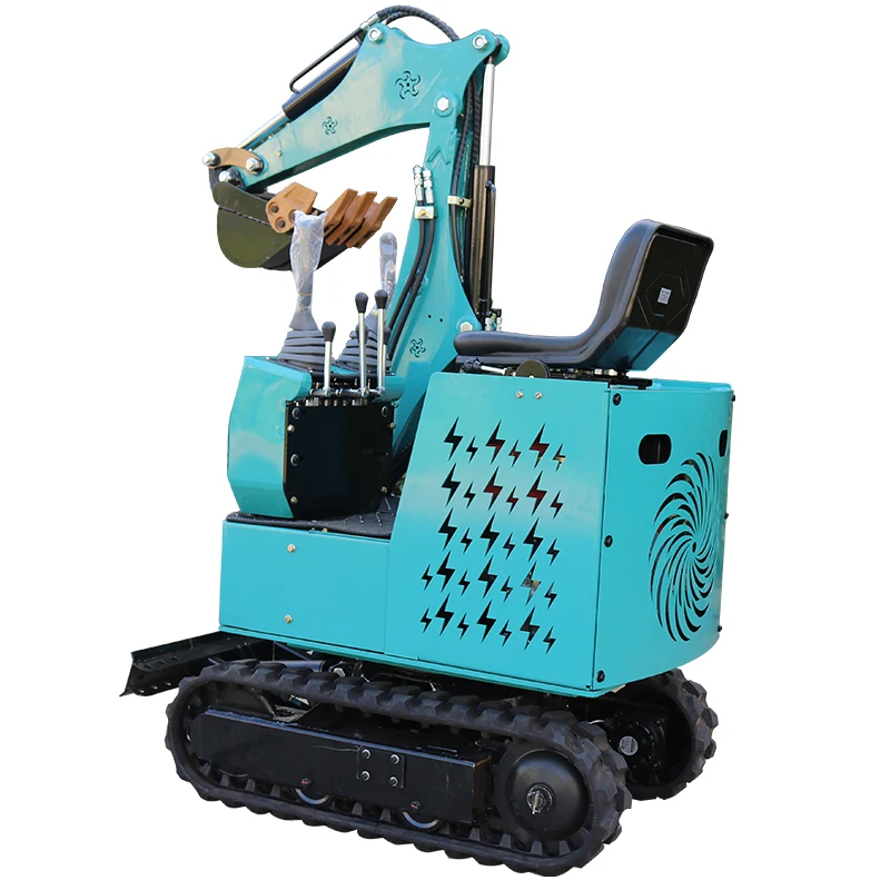 تسليم سريع حفارة صغيرة 0.9 طن حفارة هيدروليكية جديدة مع أكياس حفارة زاحفة مع المرفقات