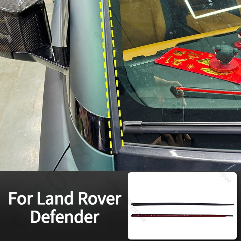 

A Pillar Seal Strip Sound Insulation Dustproof Car Door Weather Stripping Accessories for Land Rover Defender 130 110 90 2026