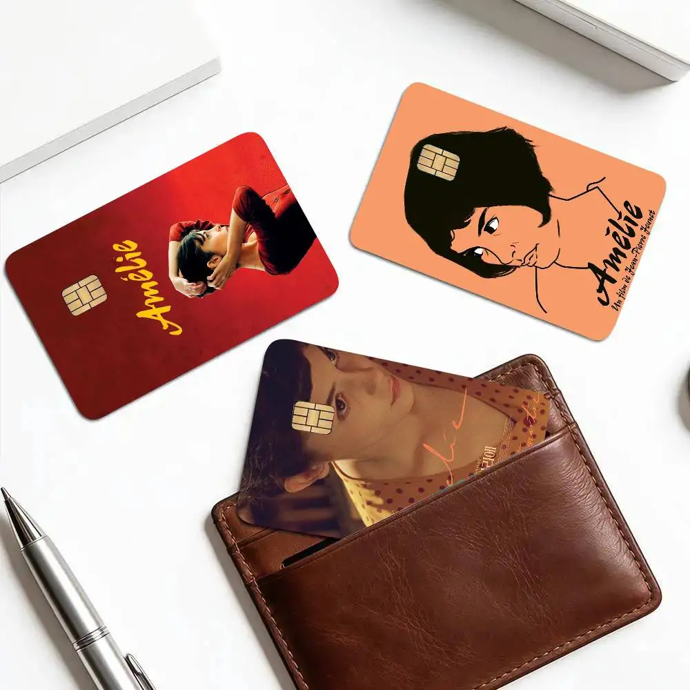 Le Fabuleux Destine DAmélie Poulain Movie Art Print Credit Card Skin Waterproof PVC Bank Card Decal