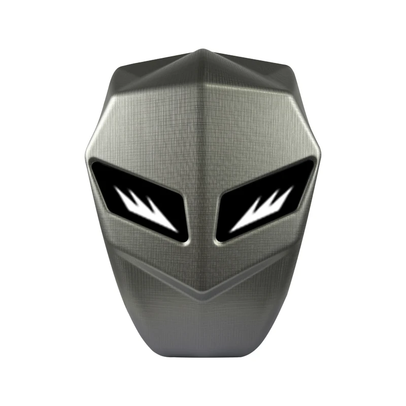 

Hot Fashion Men's LED Knight Backpack Black Waterproof Hard Shell Motorcycle Saddlebags New Condition with DIY Display Eyes