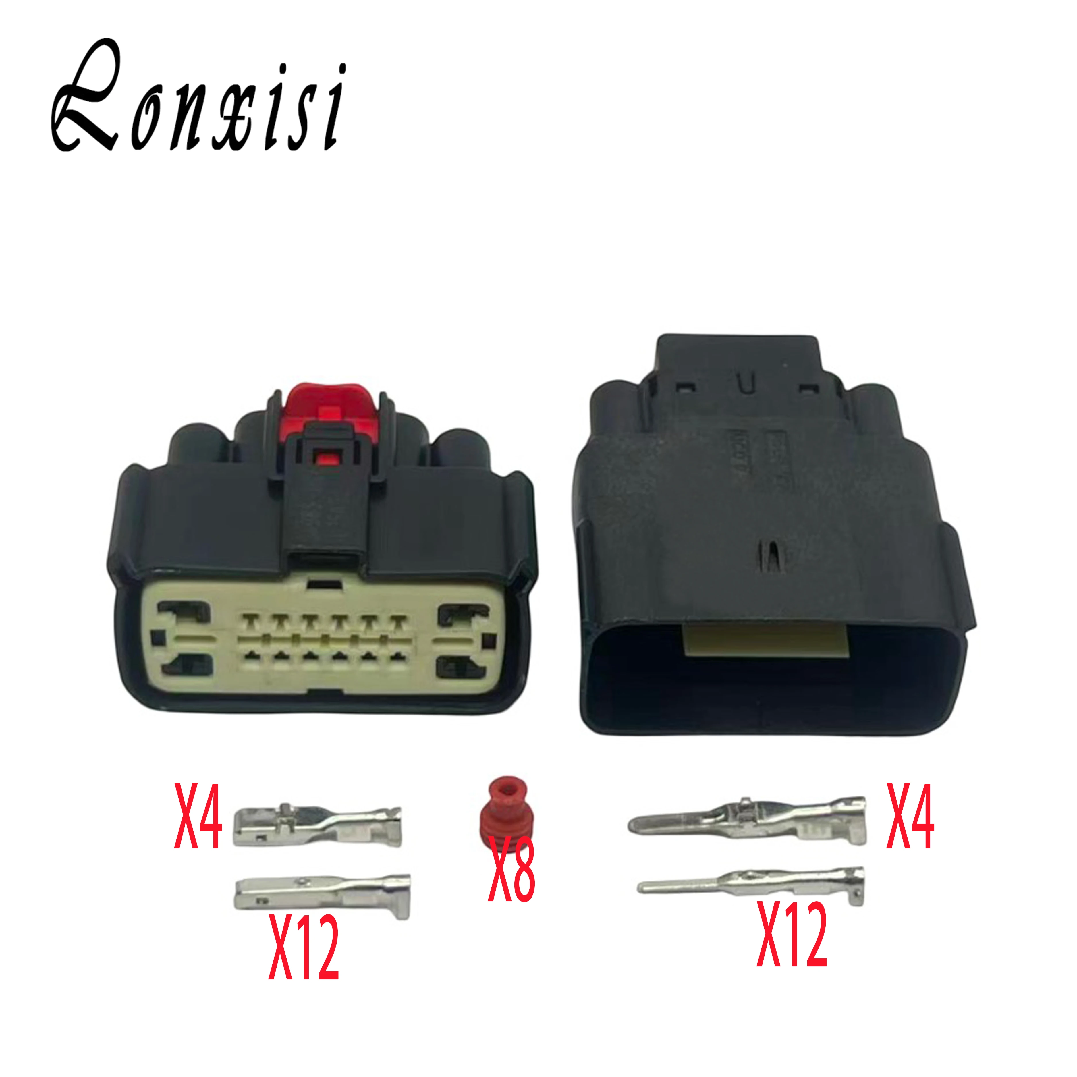 16 Pin 4B+12S Hybrid Wire Connectors Engine Plug 34985-1601 For Molex GM Ford Ford Mondeo Focus Buick Lacrosse