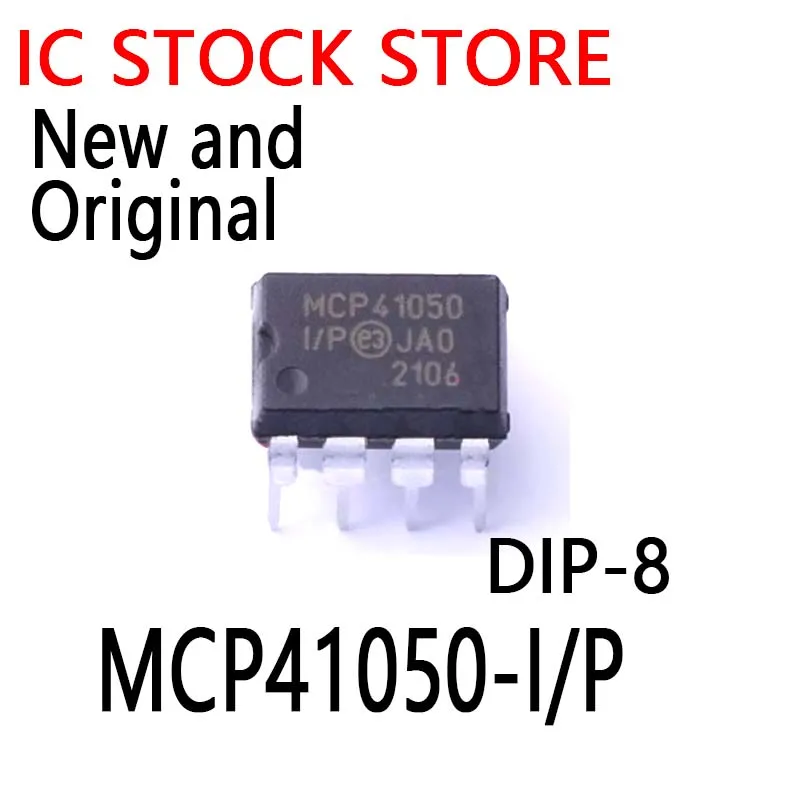 2PCS New and Original  DIP-8 MCP41050  41050  MCP41050-I/P