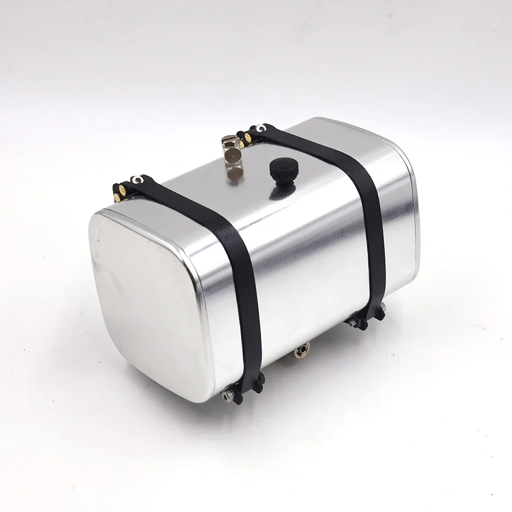 Réservoir d'huile de scellage hydraulique en métal, pour remorque de camion Tamiya RC 1/14 Scania 770S R620 Actros 3363 Volvo 750 MAN LESU, pièces de bricolage de voiture