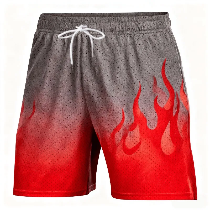 

Новая 3D-печать на 2023 год, спортивные боксерские шорты в помещении, модные и модные шорты, фитнес-бег, мужские шорты.