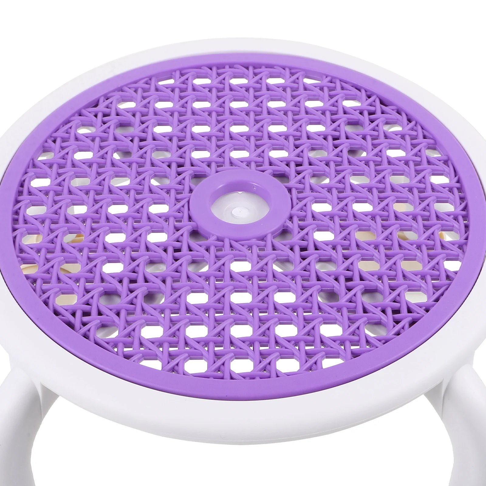 

Universal Swivel Rolling With Wheels Low Small Foot Rest Pedicure Chair Round Step Stool Office Under Desk Anti-Slip Stool