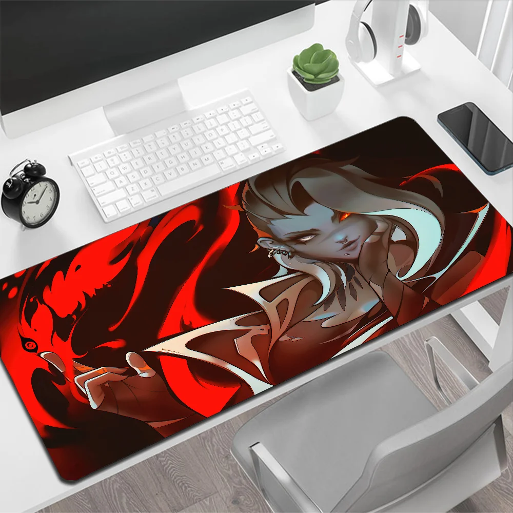 VALORANT Fade Large Mouse Pad Gaming Mouse Pad PC Gamer Computer Mouse Mat Big Mousepad XXL Carpet Keyboard Desk Mat Mause Pad