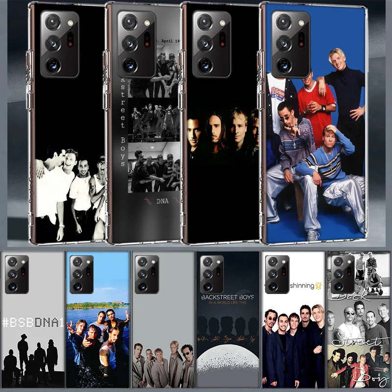 B-Backstreet Boys BSB Soft Coque For Samsung A55 A35 A25 A15 Phone A05S Note 20 Ultra 10 Lite 9 8 M52 M51 M32 M31 M30S M21 J8