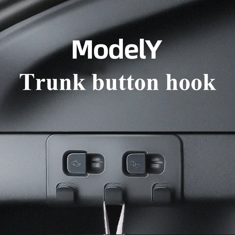 For Tesla Model's Trunk Side Hook Car Specific Interior Upgrade and Modification Hook