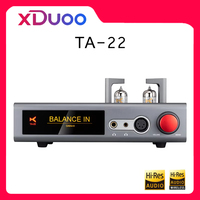 XDUOO TA-22 DAC&Tube Balance Headphone Amplifier ES9038Q2M 2 USB DSD256 32Bit 384kHz TA22 HD Bluetooth DAC Amp