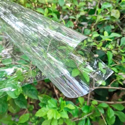 A4 Clear Transparent PVC Fabric Soft Glass Cloth Waterproof Crystal DIY Film Craft Decor Protective Sheet 20x30cm