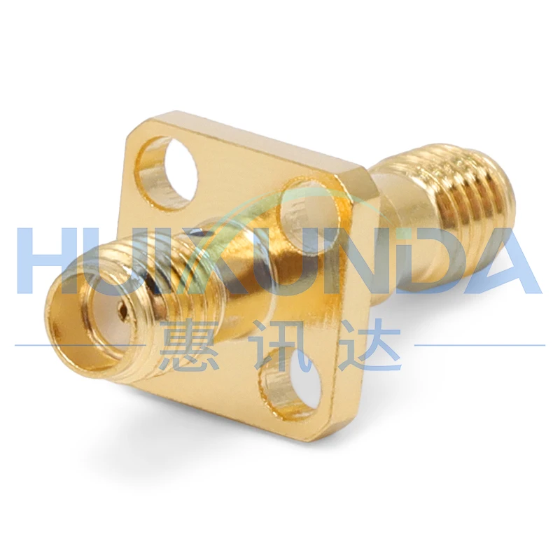 SSMA-KKF-4H SSMA أنثى إلى أنثى مع موصل SSMA-KFK ثابت ذو شفة أربعة فتحات #2