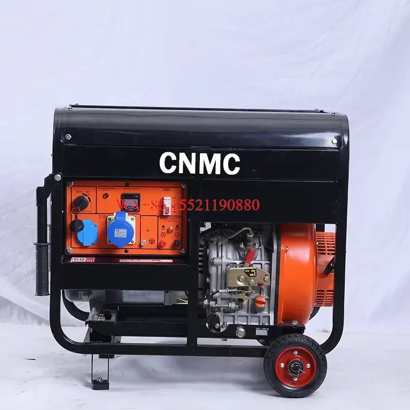 WMWMNU For 2kW to 5kW Mini Portable Petrol Generator Set 4-Stroke Air-Cooled 50/60Hz for Home Backup Power