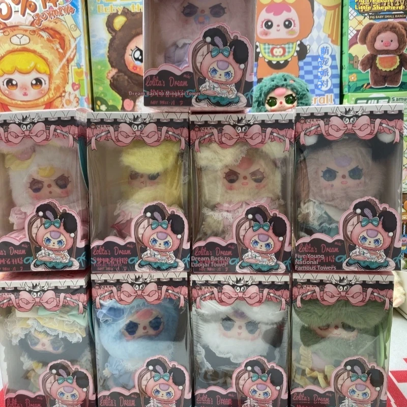 

New Mini Baby Three Lolita Sweet Dreams400% 100% Instack Genuine Blind Box Children's Toys Girlfriend Gift