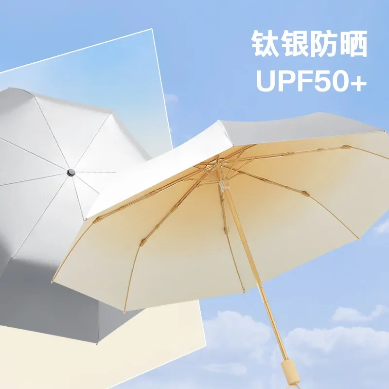sun-uv-upf50-protection-rain-umbrella-for-women-thickened-titanium-silver-cloths-parasol-small-sunshade-folding-rain-umbrella