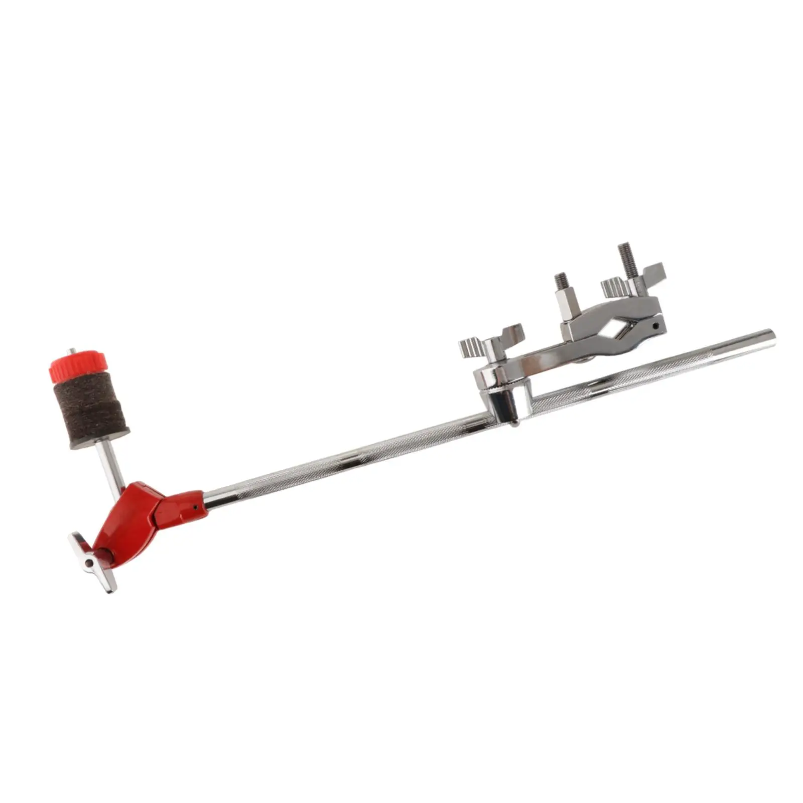 Cymbal Extension Stand Portable Solid Lightweight Cymbal Booming Brake Tilt Attachment Practice Device for Performances Students