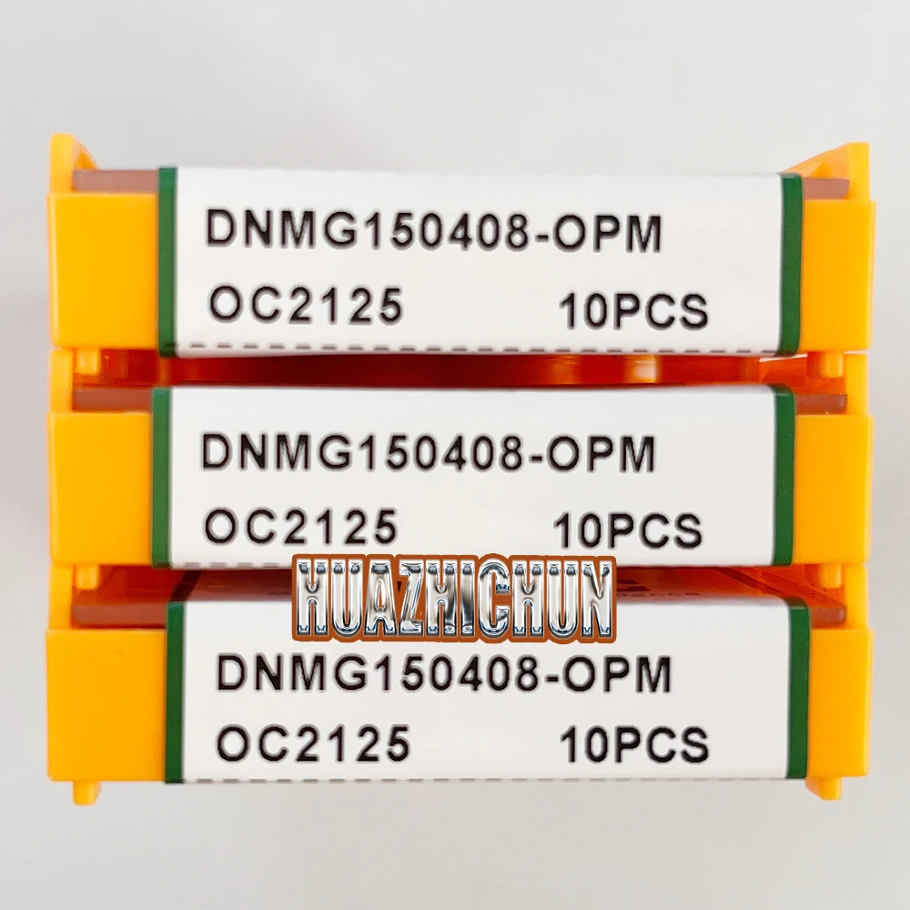 HUAZHICHUN DNMG150408-OPM OC2125 wkładki z węglika CNC do P