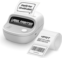 HPRT T20 Bluetooth Thermal Label Printer, Portable Sticker Printer Label Mackers Compatible Android&iOS,with 1Roll Label