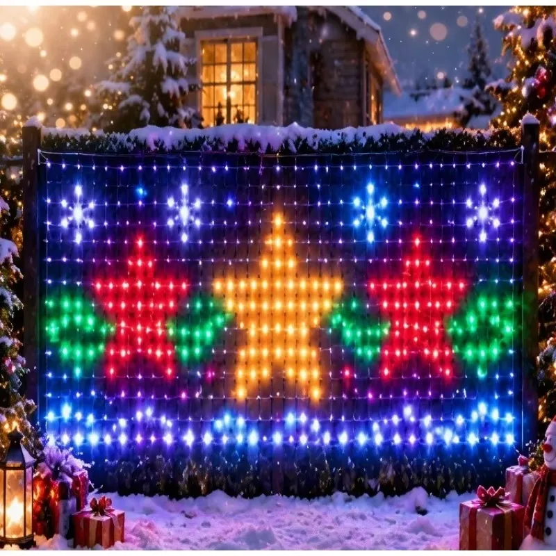 luci-a-rete-natalizie-da-esterno-set-di-luci-a-stringa-led-multicolore-per-giardino-muro-cortile-recinzione-siepe-decorazione-per-feste