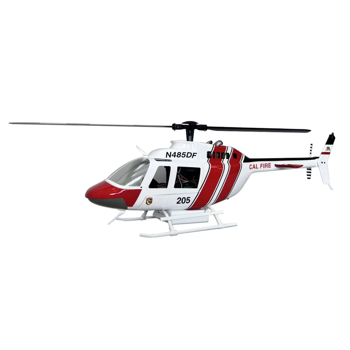 Roban 470size Bell-206 RC Helicopter 470-Class Model, GPS Mode RTF Version LED Lighting System