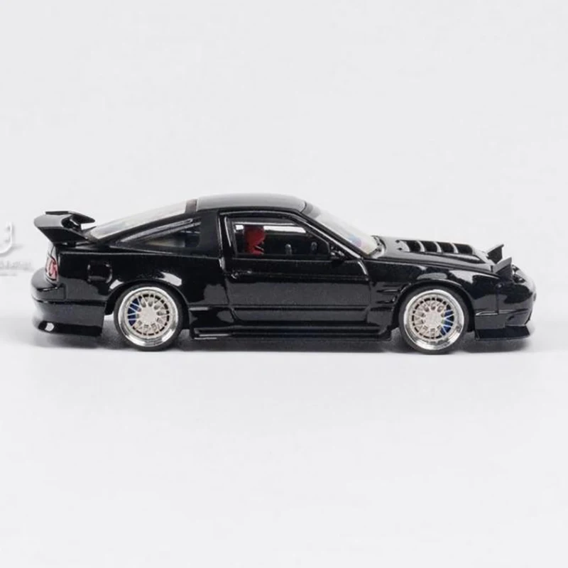 Diecast 1/64 Size Micro Turbo 180SX TPYE X Car Model Nissan Alloy Car Model Toys for Boys Collection Display Hobby Original Box