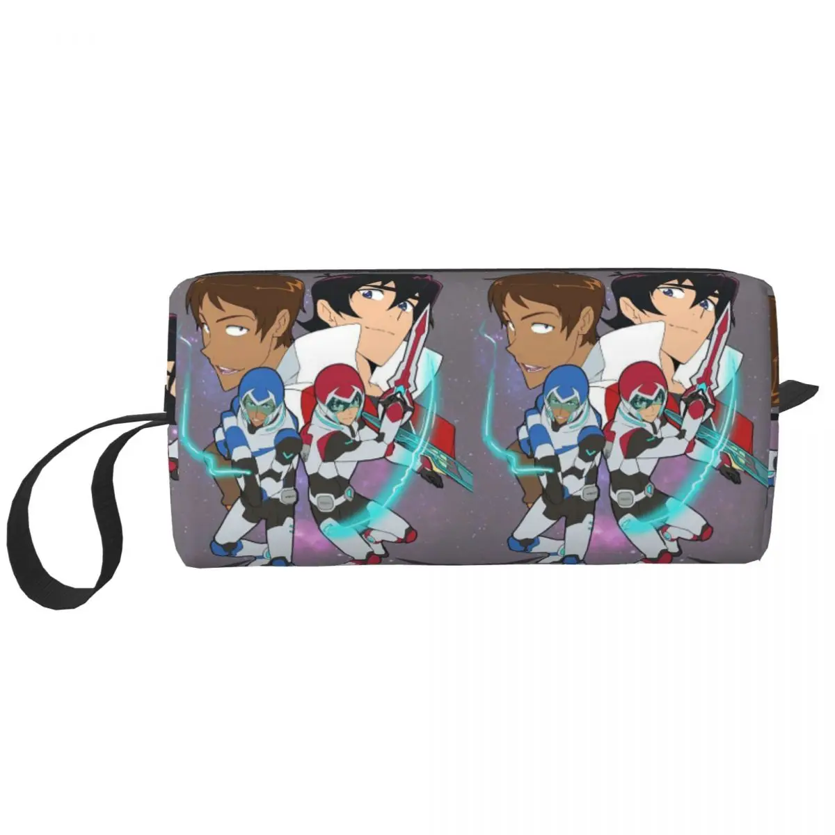 Voltron Legendary Defender Keith Lance Anime Pencil Case for Students Pen Box Pencil Bag Stationery Supplies Women Cosmetic Bag