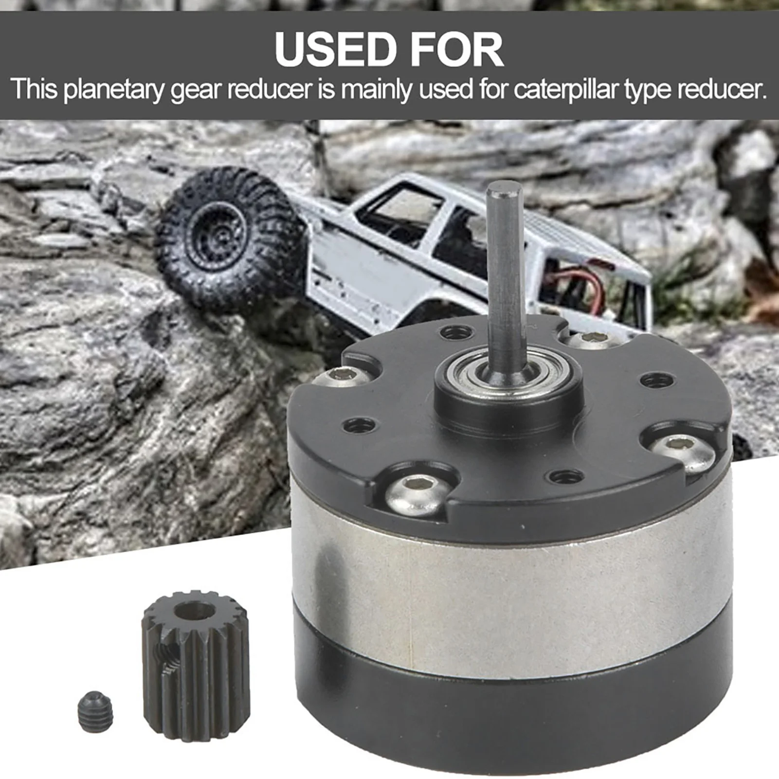 

Motor RC Gear Reducer RC Planetary High Performance Gear Reducer 540 Motor For RC 1/3 Planetary