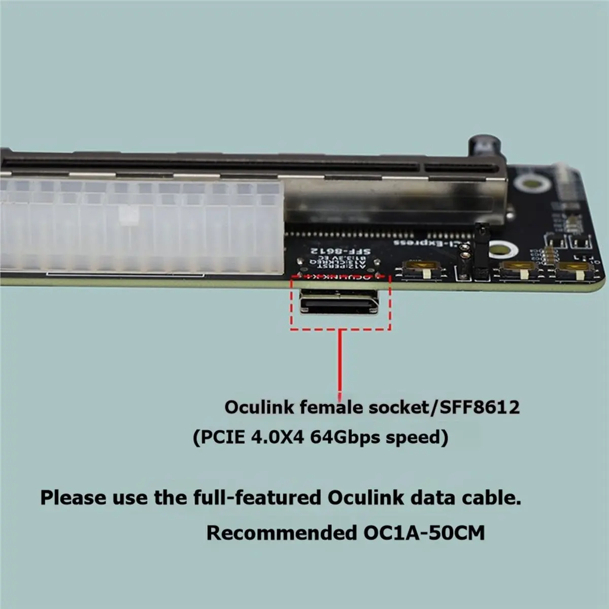 a01r-oculink-graphics-card-gpu-dock-64g-sff-8612-to-pcie-external-expansion-board-for-mini-pc-f2d-motherboard