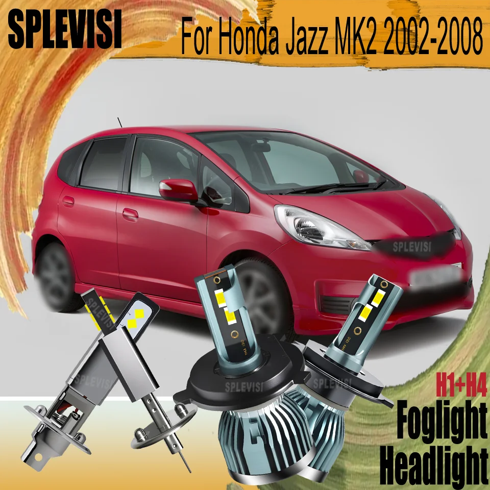

Headlight Foglight polarity for Reliable Night Use Durable Construction For Honda Jazz MK2 2002 2003 2004 2005 2006 2007 2008