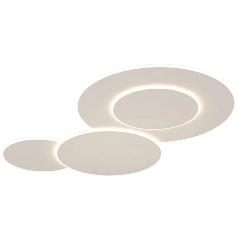 

Home Office Bedroom Living Room Remote Control Dimming White Round LED Ceiling Light Ceiling