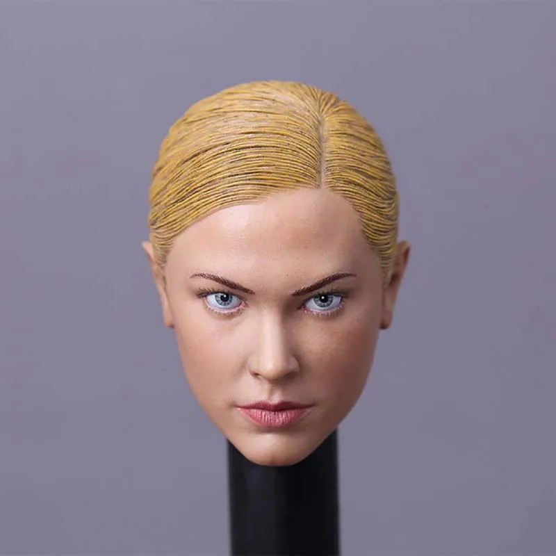 Modular Art MA013 1/6 Scale Head Sculpt Female Soldier Kristanna Loken Anime Actor For 12 Inch Action Figure Model Toys Doll