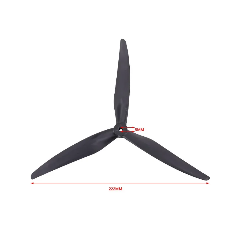 10 Inch Rack Crossing Machine Propeller 1050 Voor-En Achterpropellers 10*5*3 Koolstofvezel Nylon Fpv Accessoires