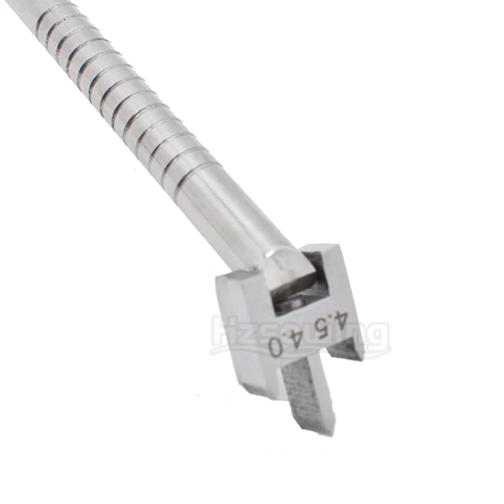 Orthodonitics Bracket Guage Locator Stainless Steel Handle Ajustable Head different size