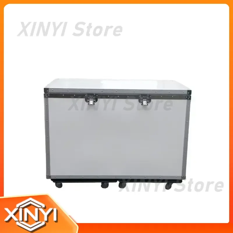 Cold Chain Box Insulation Camping Cooler Box with Cart for Portable Refrigerated Transport Storage and Outdoor Use