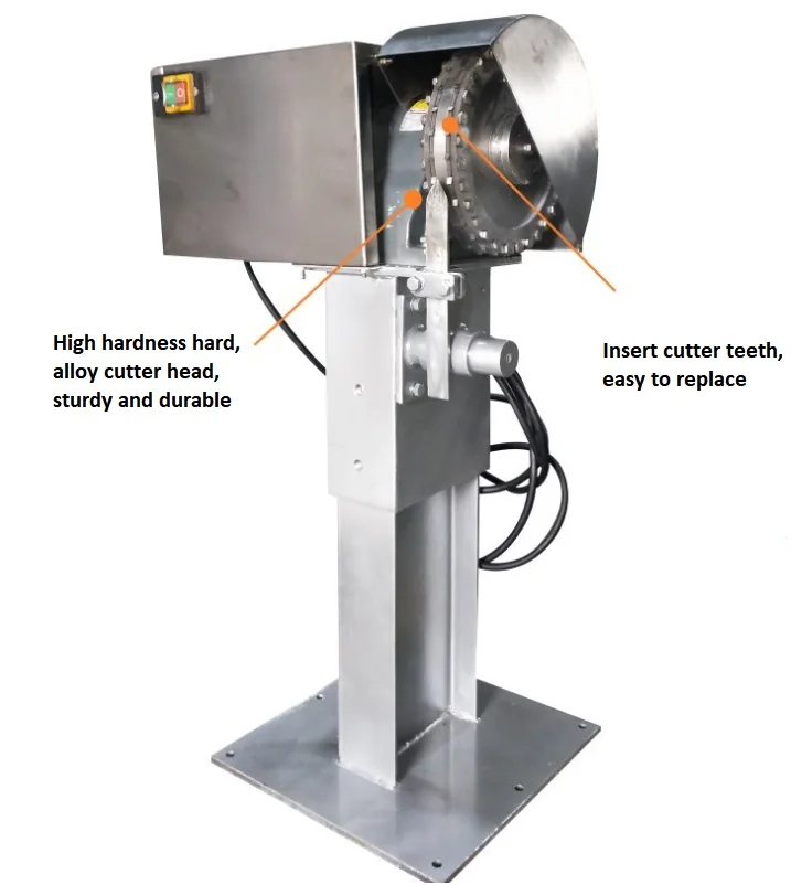 Máquina desgranadora de coco comercial, pelador de coco Industrial, máquina desgranadora de piel de coco automática