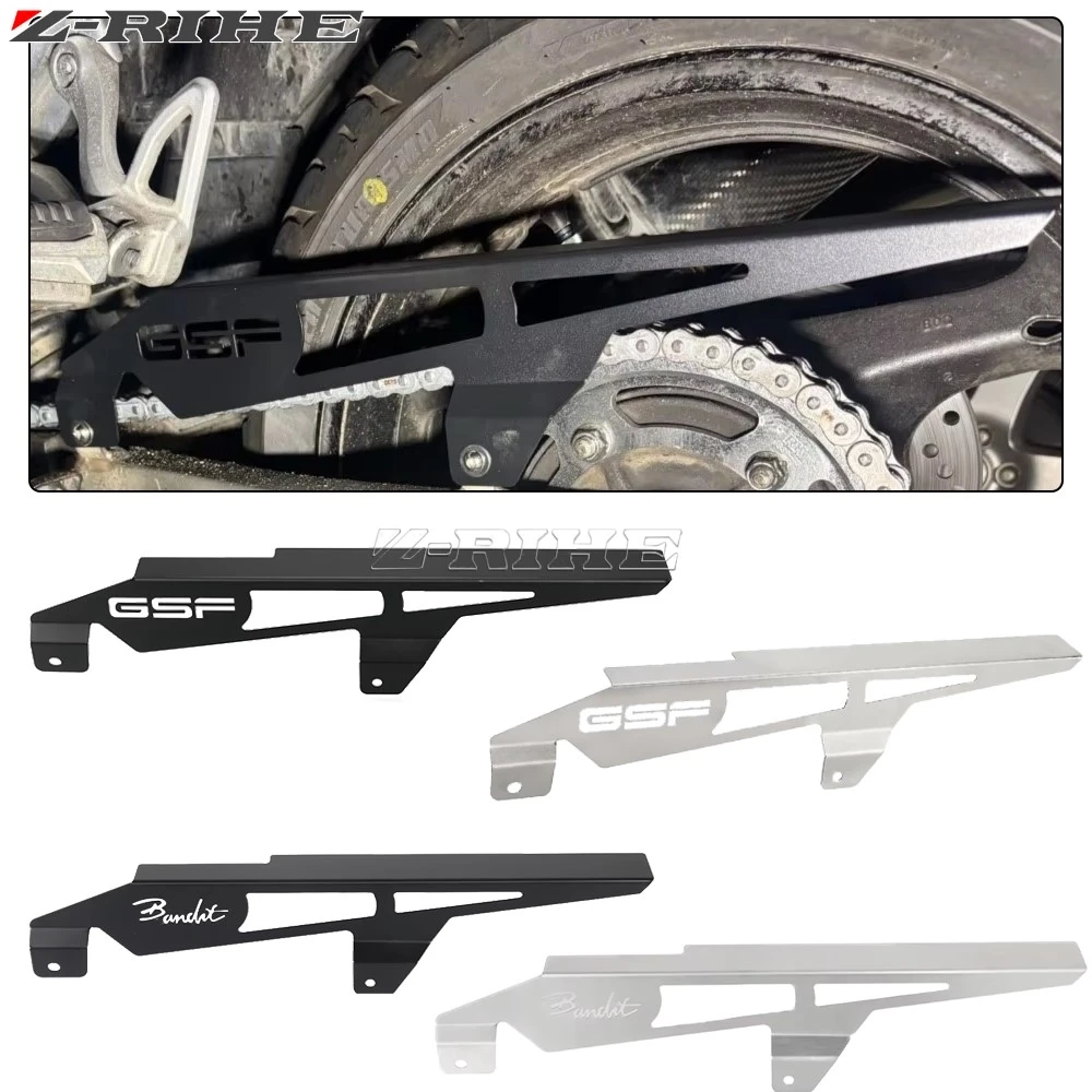 Motorcycle Sprocket Chain Guard Cover Protection Parts FOR SUZUKI GSF600 GSF1200 GSF1250 Bandit S GSF 600 1200 1250 Bandit / S