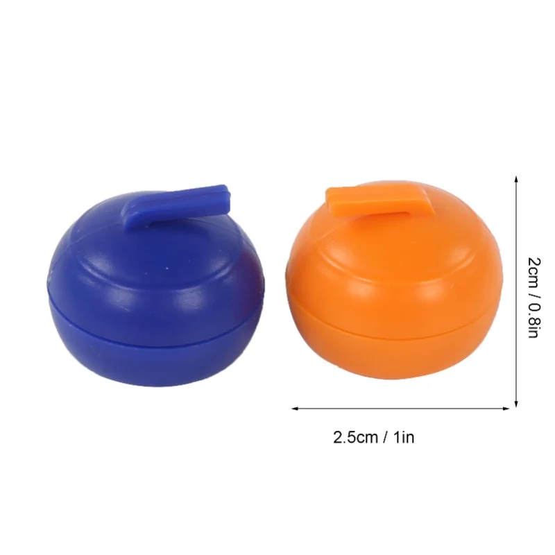 Foldable Tabletop Curling Game Portable Children Adult Party Curling Ball Game Toy