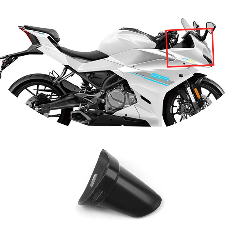 For CFMOTO 250SR-FUN Instrument Hood Vent Tube Dashboard Ventilation Pipe CF MOTO 250SR CF250 Motorcycle Original
